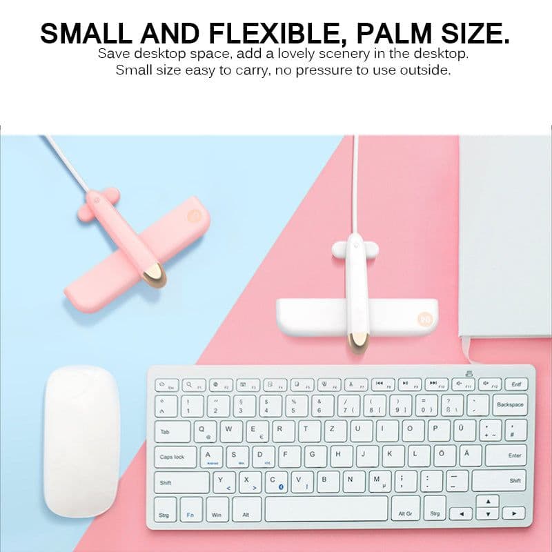 image-4 Ports USB 2.0 HUB Aircraft Shape Splitter