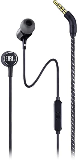 image-JBL LIVE100 3.5mm Wired Earphones Stereo Sound Line Control