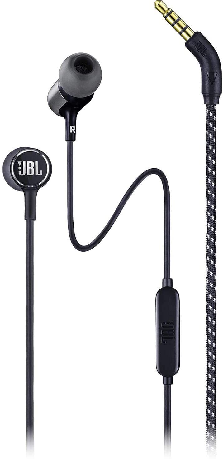 image-JBL LIVE100 3.5mm Wired Earphones Stereo Sound Line Control