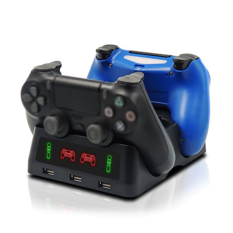 image-VR Controller Charger USB Four Slots Indicator