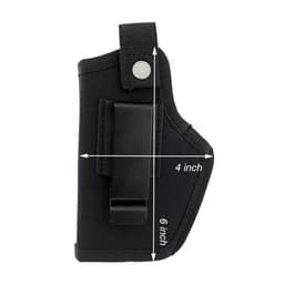image-Concealed Carry Holsters Belt Metal Clip IWB OWB Holster Gun Bag