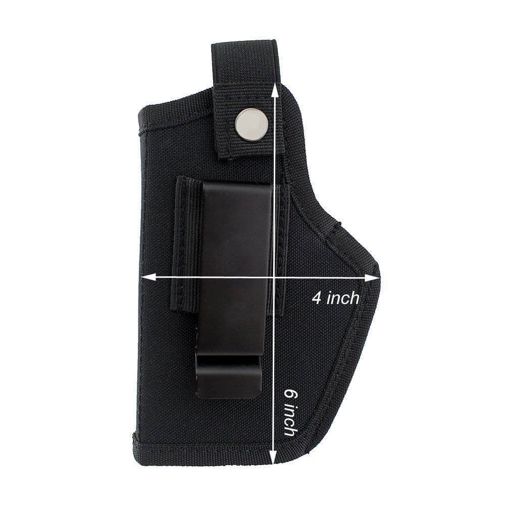 image-Concealed Carry Holsters Belt Metal Clip IWB OWB Holster Gun Bag