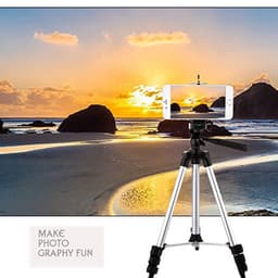 image-Foldable Camera Tripod Holder Stand 360 Degree