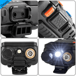 image-6pcs BAOFENG 136-174MHz / 400~520MHz Dual Band Walkie Talkie