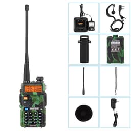 image-Baofeng UV-5R Walkie Talkie with Power Adapter