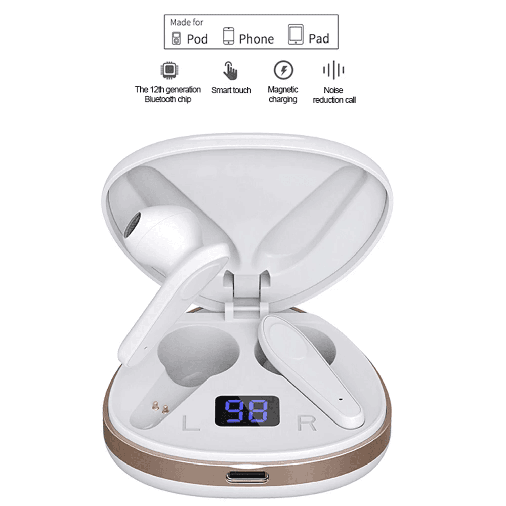 image-Bluetooth Earphone in Ear Earbuds HIFI Sound TWS