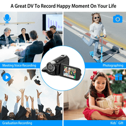 image-2.7in 16X Zoom DV Camera HD 1080P Digital Video Camcorder