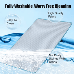 image-Pet Cooling Mat Ice Silk Breathable Dog Cat Pad