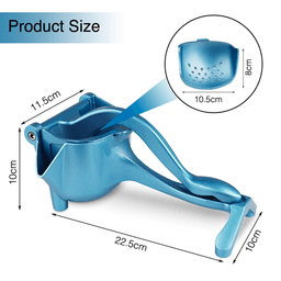 image-Manual Juice Squeezer Aluminum Alloy Hand Pressure Orange Juicer