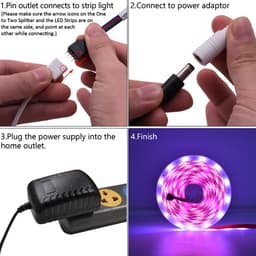 image-5050 RGB Wifi Remote Control 10M 24 Keys 300 Lights LED Strip