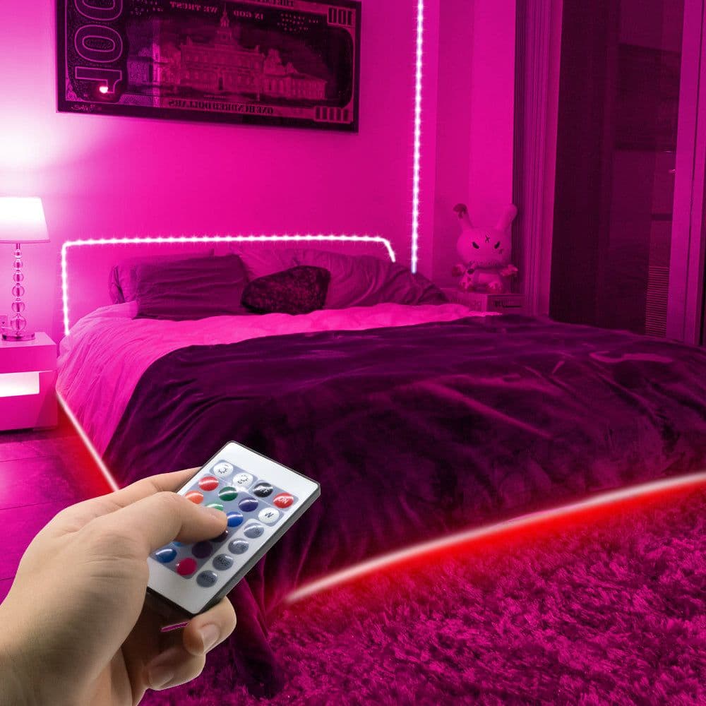 image-5050 RGB Wifi Remote Control 10M 24 Keys 300 Lights LED Strip