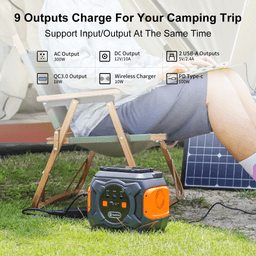 image-320W Portable Emergency Power Supply with Wireless Charger