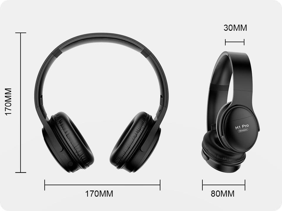 image-Noise Canceling Stereo Foldable Bluetooth V5.0 Wireless Headphones