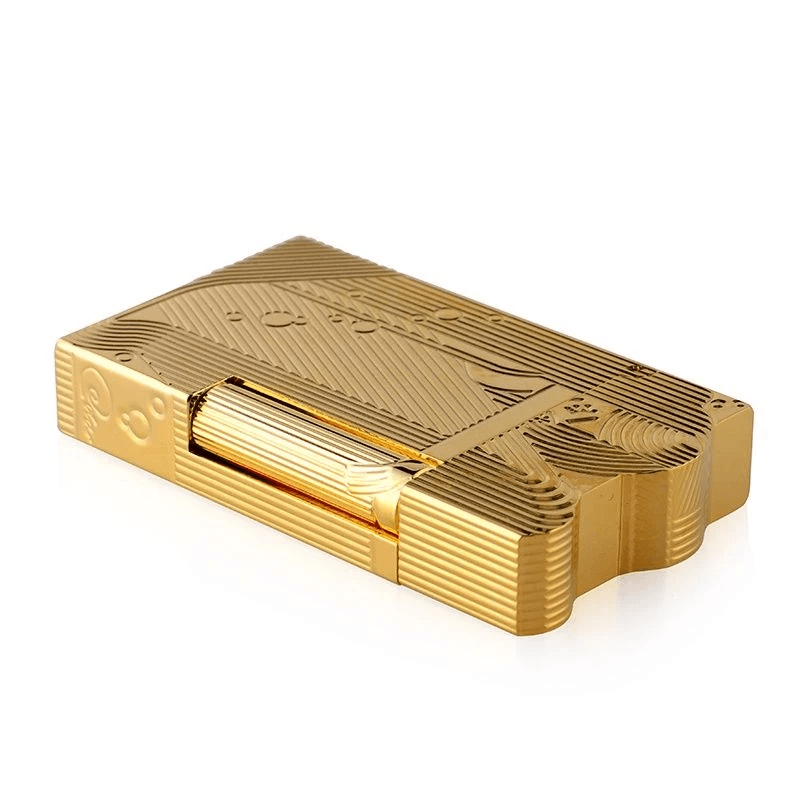 image-S.T Dupont Lighter Premium Gifts Sleeping Mermaid Golden Lighter