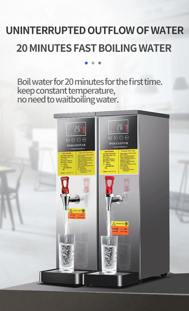 image-High Quality 15L Commercial Water Boiler Burner Machine