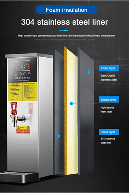 image-High Quality 15L Commercial Water Boiler Burner Machine