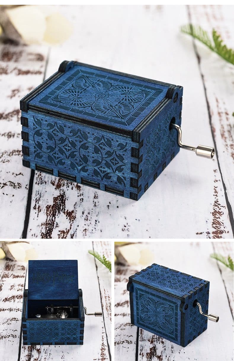 image-Harry Potter Music Box Kids Christmas Gift Wooden