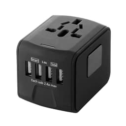 image-4 USB Ports Universal Travel Adapter All-In-One
