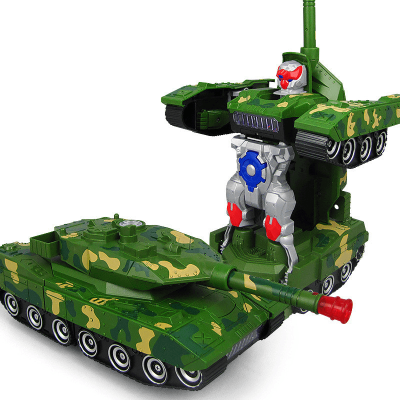 image-Electric Deformation Combat Tank Toys For Kids