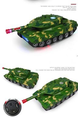 image-Electric Deformation Combat Tank Toys For Kids
