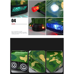 image-Electric Deformation Combat Tank Toys For Kids
