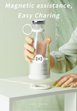 image-Travel Portable Blender Juicer Cup Fruit Mixer Milkshake Juice Maker
