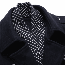 image-Winter Scarf Detachable Scarf Jackets Men's Wool Coats
