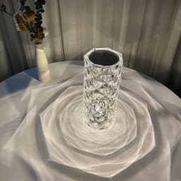 image-Rose Light And Shadow Projector Romantic Crystal Atmosphere Lamp