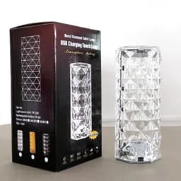 image-Rose Light And Shadow Projector Romantic Crystal Atmosphere Lamp