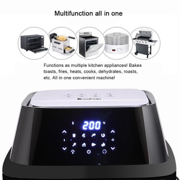 image-ZOKOP KAFO-1800A-D2 220V 16 L Air Fryer 1800W