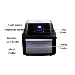 image-ZOKOP KAFO-1800A-D2 220V 16 L Air Fryer 1800W