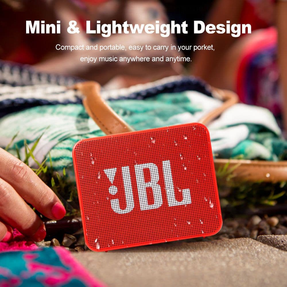 image-JBL GO 2 Wireless Bluetooth Speaker IPX7 Waterproof With Mic