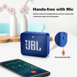image-JBL GO 2 Wireless Bluetooth Speaker IPX7 Waterproof With Mic
