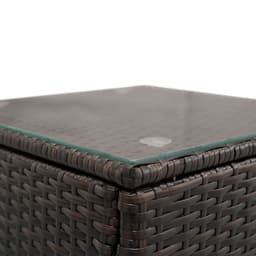 image-Home Garden Furniture Coffee Table Rattan Sofa Set