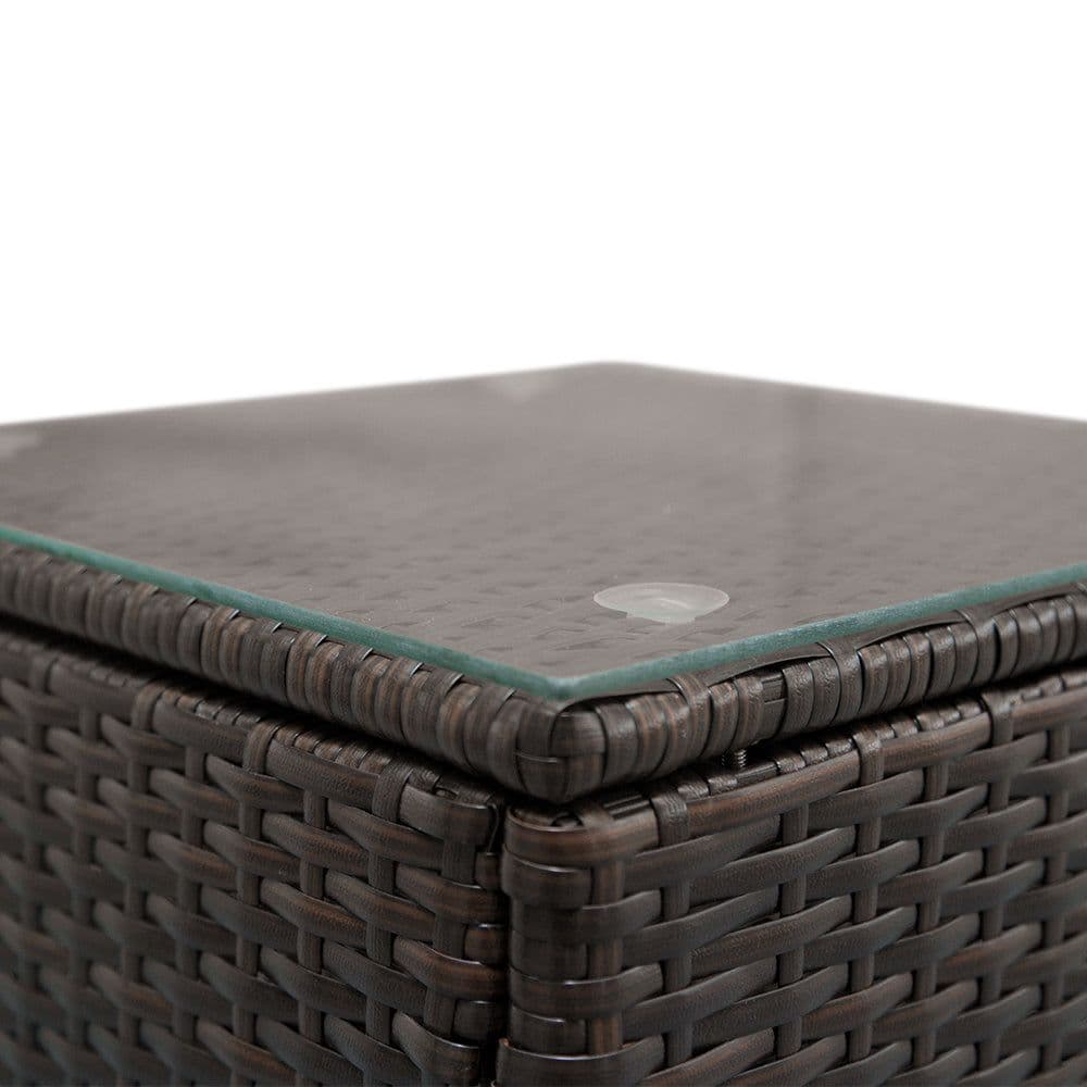 image-Home Garden Furniture Coffee Table Rattan Sofa Set