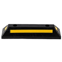 image-Heavy Duty Rubber Parking Curb Car Wheel Chock