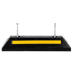 image-Heavy Duty Rubber Parking Curb Car Wheel Chock