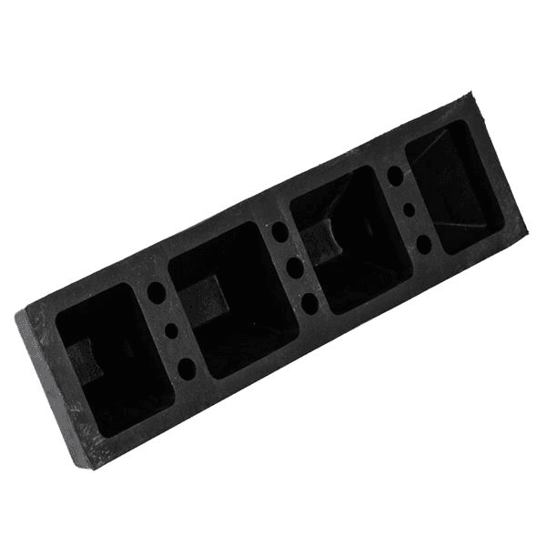 image-Heavy Duty Rubber Parking Curb Car Wheel Chock