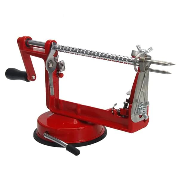 image-3-in-1 Stainless Steel Hand-cranking Slicer Apple Peeler