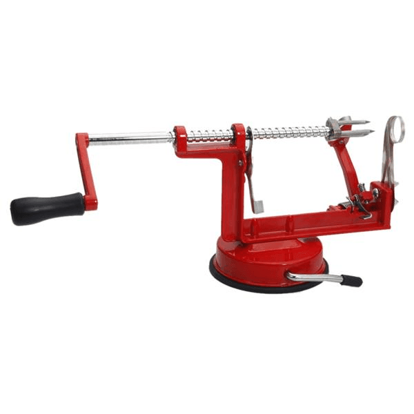 image-3-in-1 Stainless Steel Hand-cranking Slicer Apple Peeler