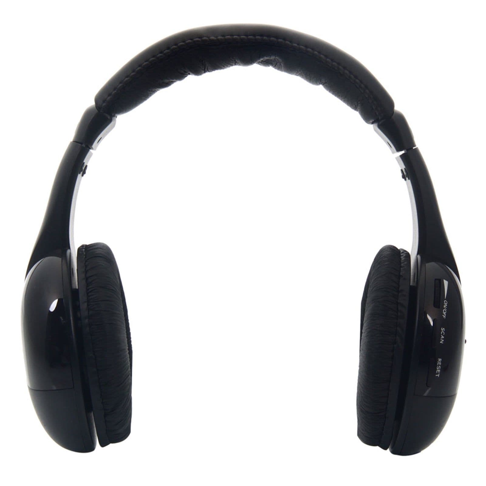 image-5 in 1 Wireless Headphones for MP3 PC TV