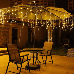 image-Wedding Party LED Fairy Christmas Curtain Icicle Lights