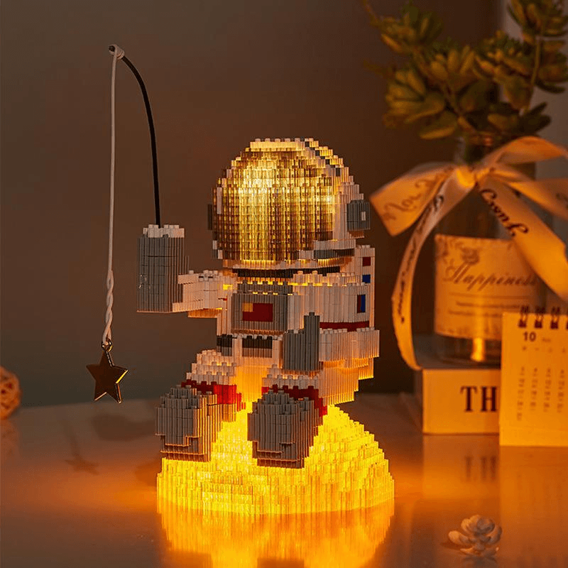 image-Mini Building Blocks Astronaut Ultraman Lego Toys for Children