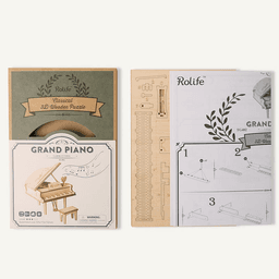 image-Piano Toys 3D Wooden Puzzle for Children