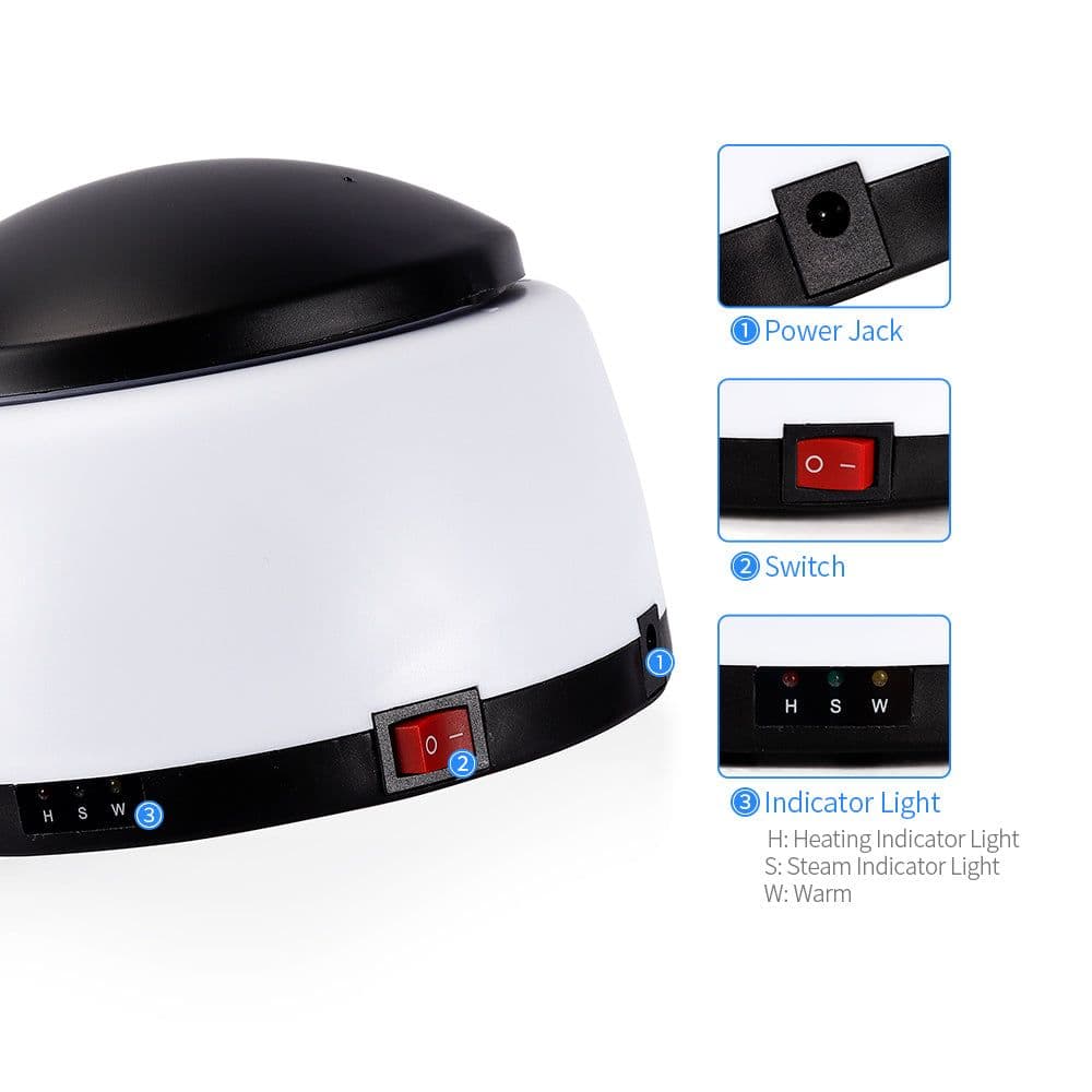 image-Electric Steam off UV Nail Gel Polish Remover Machine