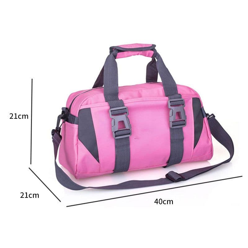 image-Waterproof Yoga Bag Fitness Bag Large Capacity