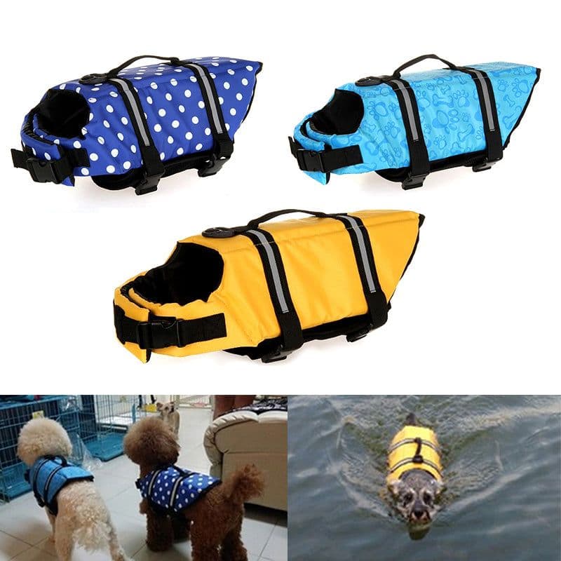 image-Reflective Strip Pet Life Jacket Dog Life Vest