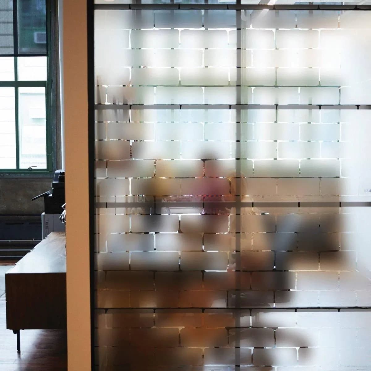 image-Frost Window Film Decal: Elevated Privacy & Optimized Natural Light Illumination