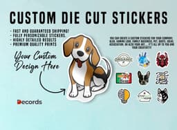 image-Customized Vinyl Sticker Collection: Enhance Your Business with Personalized Elegance
