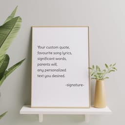 image-Customized Motivational Art Print - Personalized Inspiration Wall Decor Poster